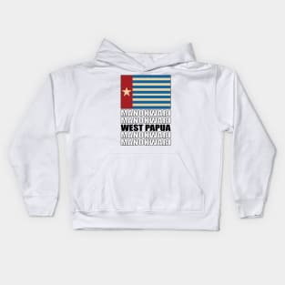 Flag of West Papua Kids Hoodie